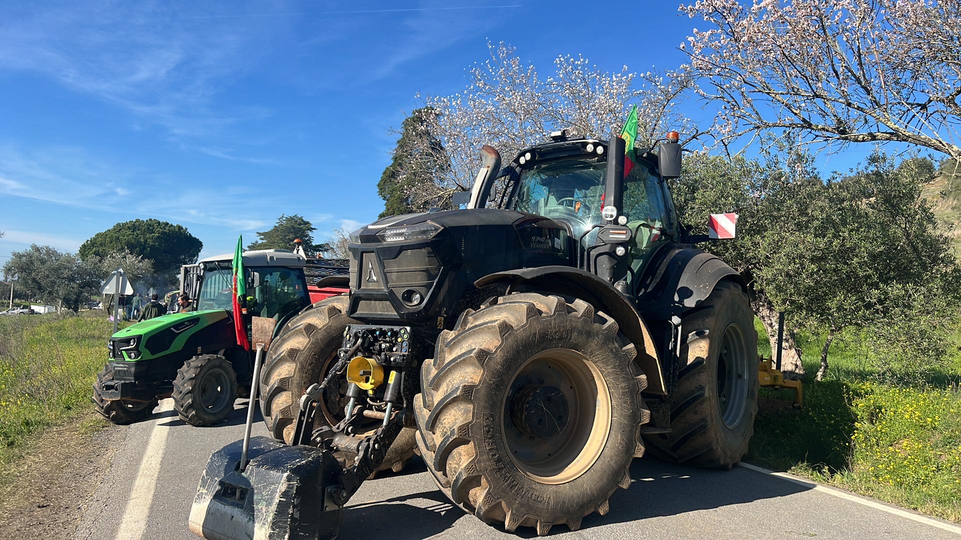 Agricultores que cortaram estrada em Serpa identificados pelas autoridades