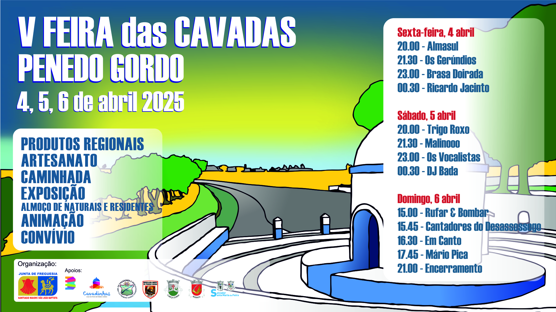 BANNER FEIRA DAS CAVADAS 20.03.2025 - Rádio Pax 2025