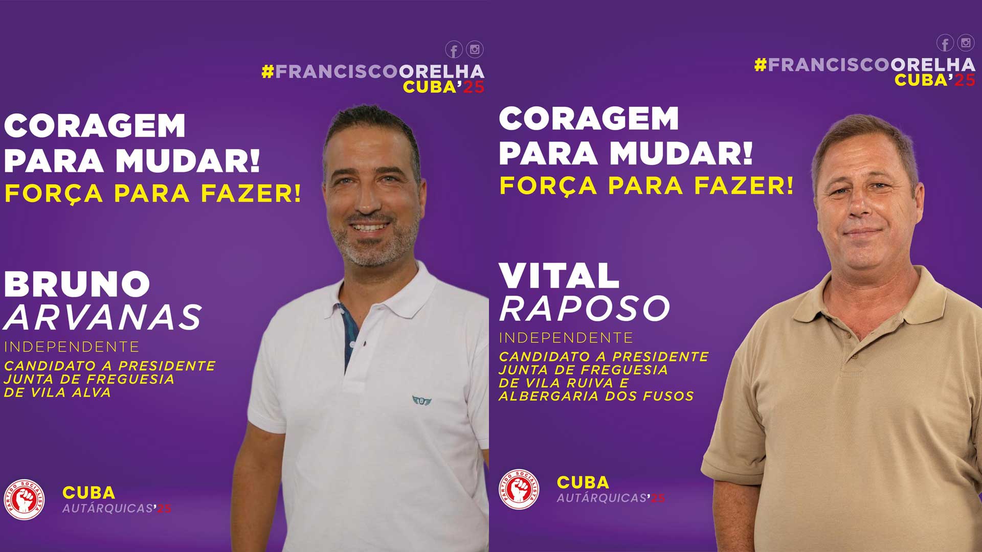Candidatos Cuba - Rádio Pax 2025