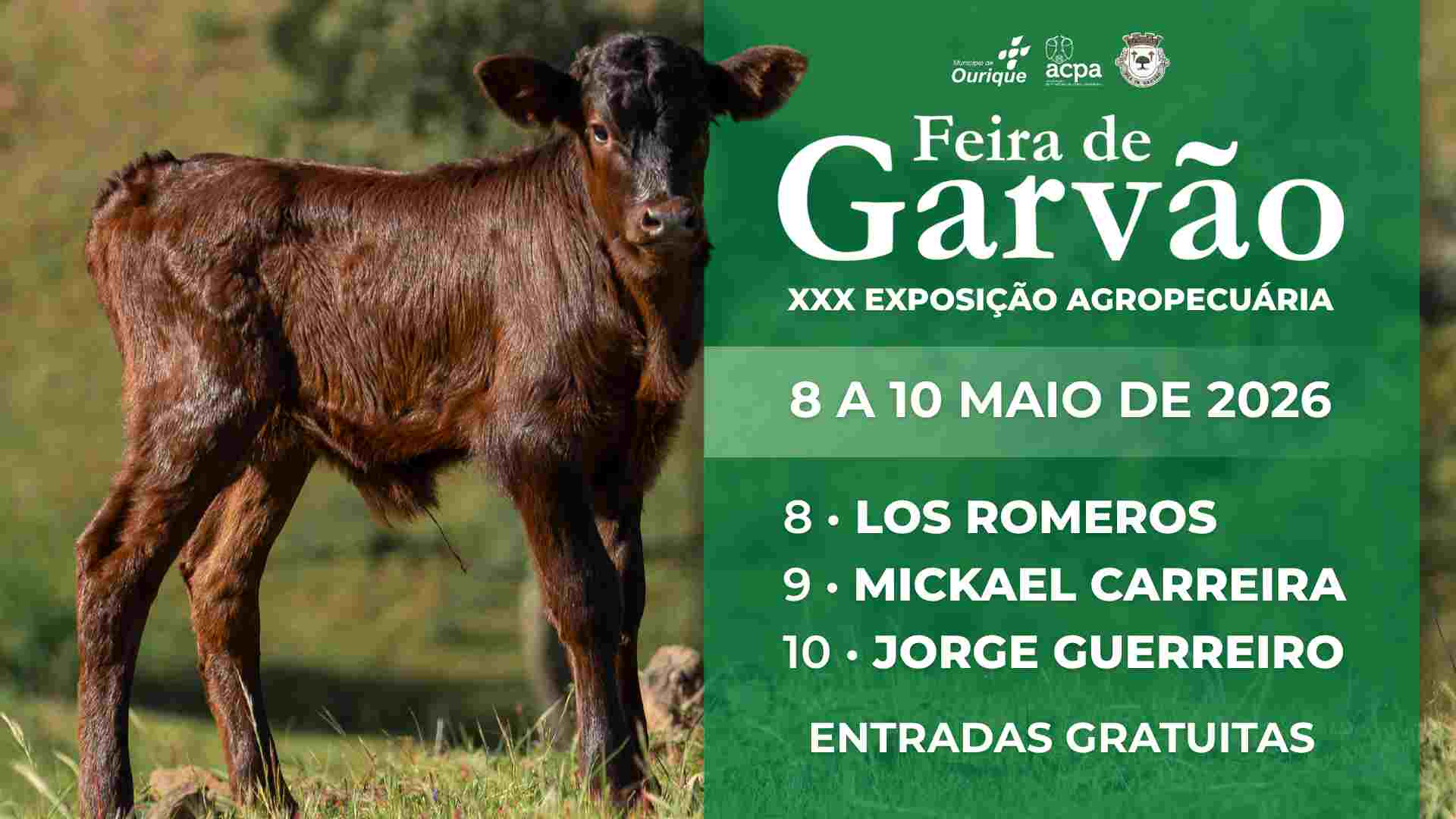 RADIO PAX FEIRA GARVAO 26 ARTISTAS - Rádio Pax 2026