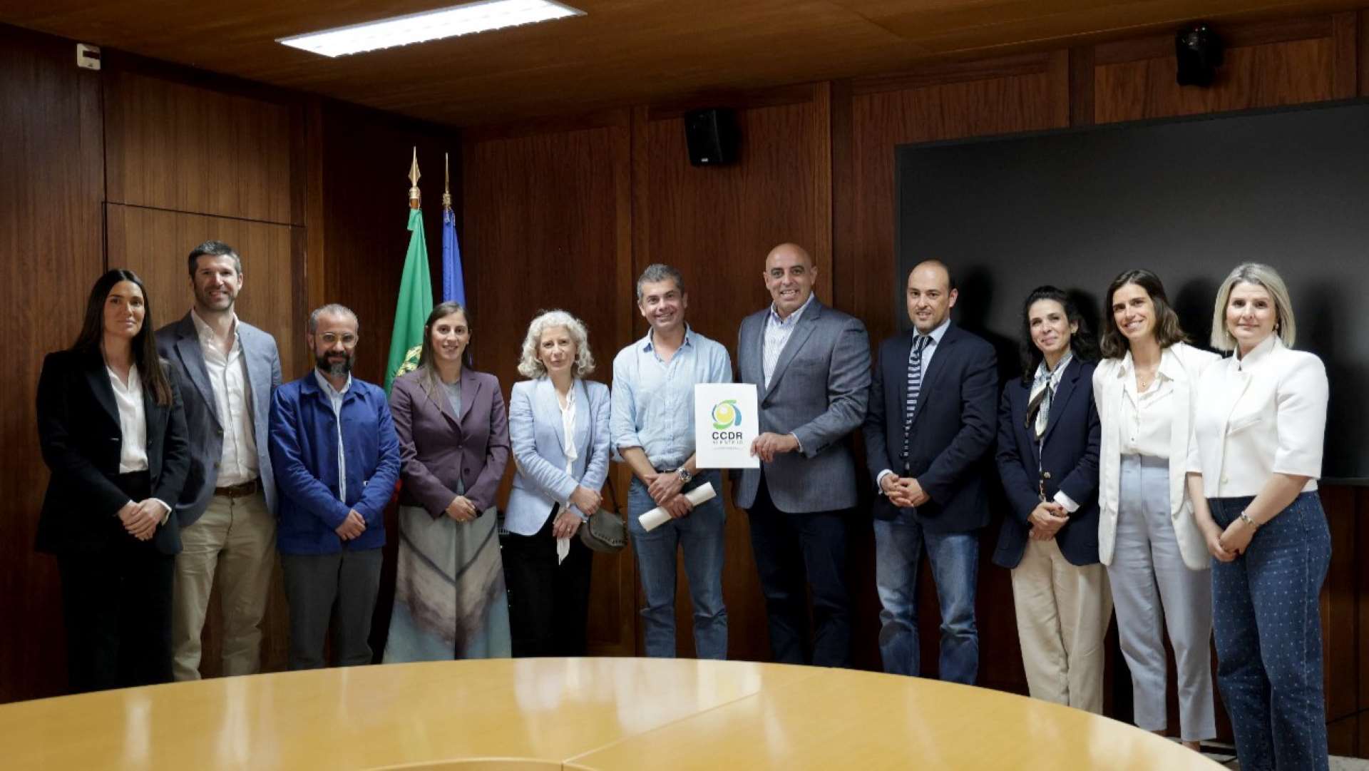 CCDR Alentejo entrega Título Digital de Instalação ao projeto GalpH2Park