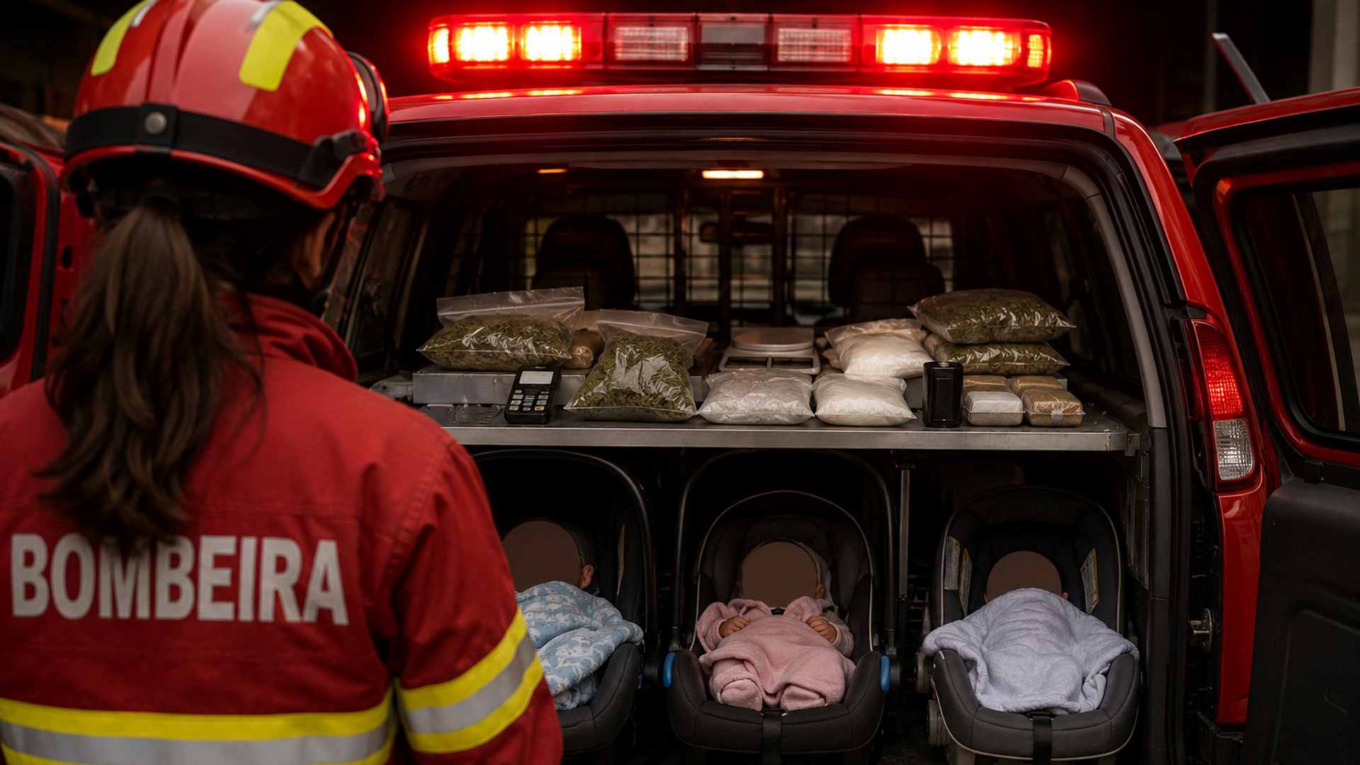 Ferreira do Alentejo: Bombeira usava corporação para traficar heroína e levava os filhos bebés nas viagens