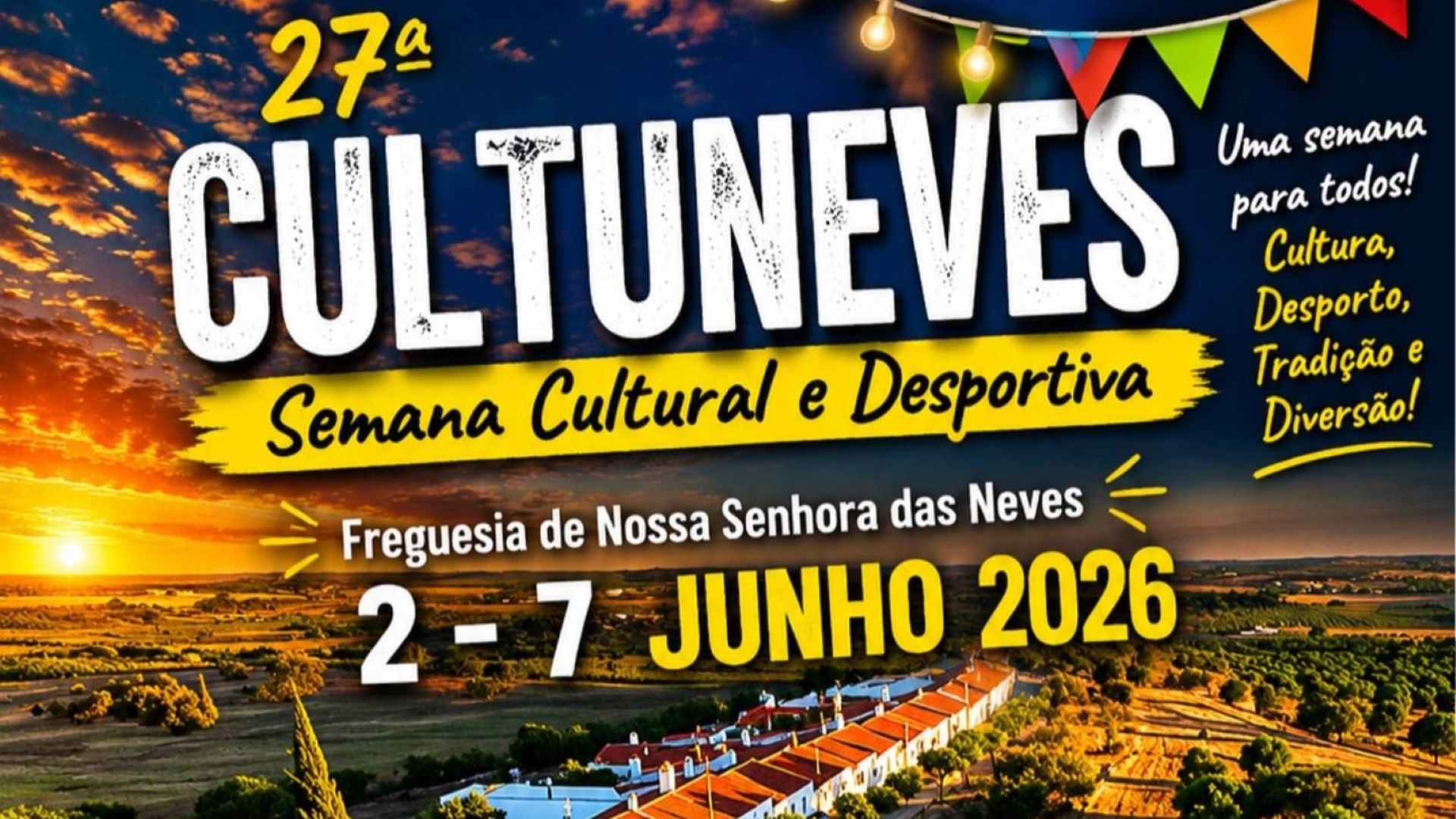 CULTUNEVES - Rádio Pax 2026