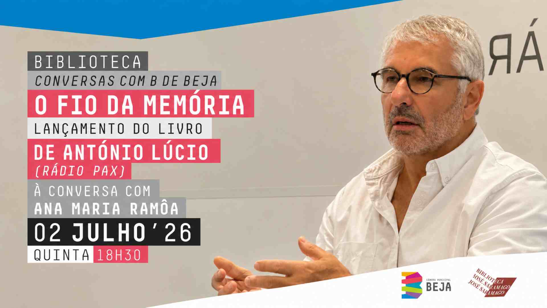 o fio da memoria2 - Rádio Pax 2026