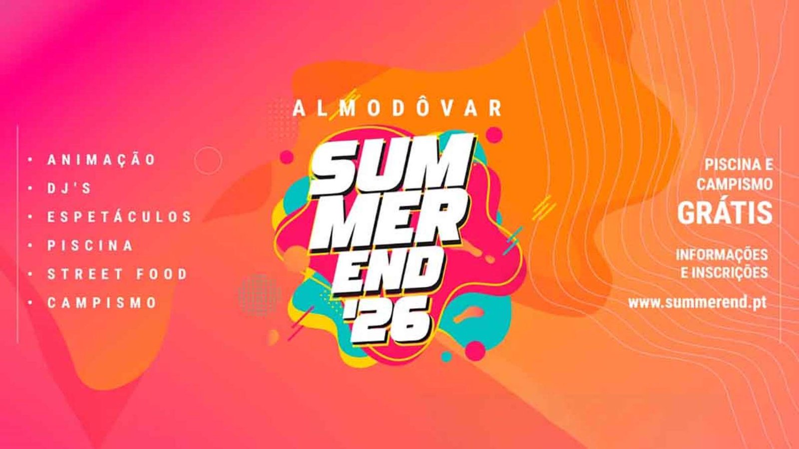 summer end almodovar - Rádio Pax 2026